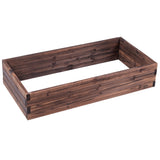 NNECW Raised Bed Open Elevated Planter Box Herbs Vegetable for Garden
