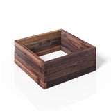 NNECW Square Raised Garden Bed with Stable Frame for Patio-2 pieces
