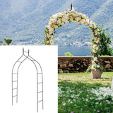 NNECW Metal Garden Arbor with Sturdy Construction for Various Climbing Plants