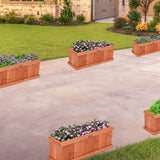 NNECW Window Mounted Flower or Vegetable Planter for Garden-S
