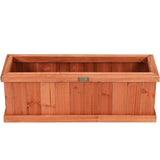 NNECW Window Mounted Flower or Vegetable Planter for Garden-S