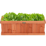 NNECW Window Mounted Flower or Vegetable Planter for Garden-S