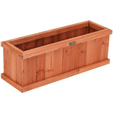 NNECW Window Mounted Flower or Vegetable Planter for Garden-S