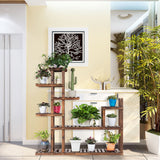 NNECW Multifunctional 7-Level Plant Stand for Balcony Garden Living Room