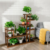 NNECW Multifunctional 7-Level Plant Stand for Balcony Garden Living Room