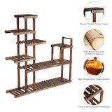 NNECW Multifunctional 7-Level Plant Stand for Balcony Garden Living Room