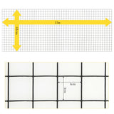 NNECW Patio Safety Mesh Fence with Sturdy Frame for Garden