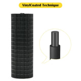 NNECW Patio Safety Mesh Fence with Sturdy Frame for Garden