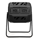 NNECW 160 L Garden Rotating Compost Bin with Dual Chamber
