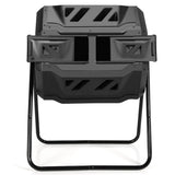 NNECW 160 L Garden Rotating Compost Bin with Dual Chamber