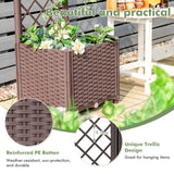 NNECW Standing Planted Raised Bed with Drainage Hole for Garden