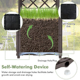 NNECW Standing Planted Raised Bed with Drainage Hole for Garden
