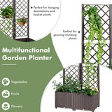 NNECW Raised Garden Bed with Self-Watering Device for Garden