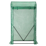 NNECW Walk-in Garden Greenhouse with Roll-up Door for Vegetables & Flowers