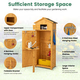 NNECW Outdoor Storage Cabinet with Lockable Doors for Garden
