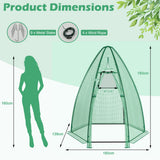 NNECW Portable Mini Garden Greenhouse for Pot Plants