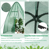 NNECW Portable Mini Garden Greenhouse for Pot Plants