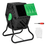 NNECW 65 L Single Chamber Compost Tumbler with Sliding Door