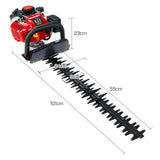NNEDPE Yukon 26cc petrol hedge trimmer with side cut