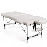 NNECW 2 Fold Portable Massage Bed with Carrying Bag for Home