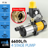 NNEDPE HydroActive 4 stage High Pressure Water Pump - 1000W
