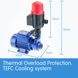 NNEDPE HydroActive Auto Clean Water Pump with controller