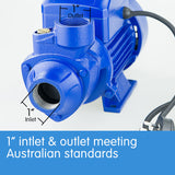 NNEDPE HydroActive 370W Clean Water Pump - Blue
