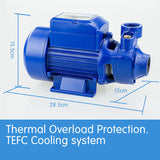 NNEDPE HydroActive 370W Clean Water Pump - Blue