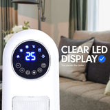 NNEDPE Pronti Electric Tower Heater 2200W Remote Control - White