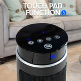 NNEDPE Pronti Electric Tower Heater 2000W Remote Portable - Black