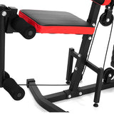 NNEDPE Powetrain Multi-Station Home Gym with Punching Bag - 45kg