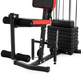 NNEDPE Powetrain Multi-Station Home Gym with Punching Bag - 45kg