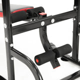NNEDPE Powertrain Multi Station Pull-up Chin-Up Tower with Exercise Bench