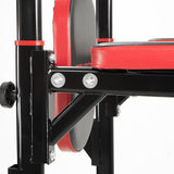 NNEDPE Powertrain Multi Station Pull-up Chin-Up Tower with Exercise Bench
