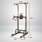 NNEDPE Powertrain Multi Station Home Gym Chin-up Pull-up Tower