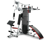 NNEDPE Powertrain Home Gym Multi Station Exercise 175lb Weights Dumbbells