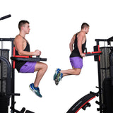 NNEDPE Powertrain Multi Station Home Gym Exercise Dumbbells Punching Bag