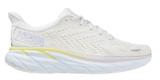 NNEKG One One Womens Clifton 8 Running Shoe (Blanc De Blanc Bright White Size 10.5 US)
