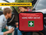 NNEKG 128 Piece Deluxe Portable Workplace Family Emergency First Aid Kit TGA Approved
