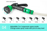 NNEDPE Retractable Garden Water Hose Reel 20M