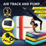 NNEIDS 5x1M Air Track Inflatable Mat Airtrack Tumbling Electric Air Pump Gymnastics
