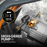 NNEDPE Kolner 7000 8HP 4800psi Petrol Engine High Pressure Washer Cleaner