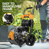 NNEDPE Kolner 7500 8HP 4800psi Petrol Engine Pressure Washer 30m Hose Cleaner