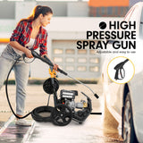 NNEDPE Kolner 7500 8HP 4800psi Petrol Engine Pressure Washer 30m Hose Cleaner