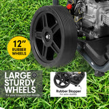 NNEDPE Kolner 7500 8HP 4800psi Petrol Engine Pressure Washer 30m Hose Cleaner