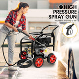 NNEDPE Kolner 9000 5000psi Petrol Engine Pressure Washer 20m Hose Cleaner