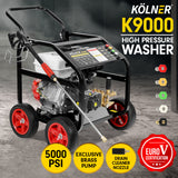 NNEDPE Kolner 9000 5000psi Petrol Engine Pressure Washer 20m Hose Cleaner