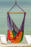 NNEDSZ Hammock Swing Chair Rainbow