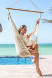NNEDSZ Hammock Swing Chair Cream