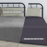 NNECW 6.82 Kg Anti-Stress Therapy Weighted Blanket With Removable Flannel Duvet Cover